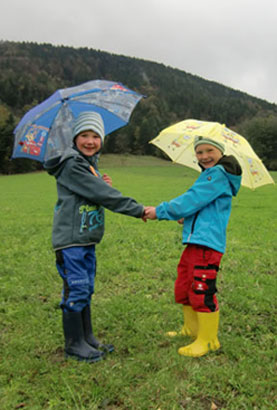 Regenwetter im Chiemgau